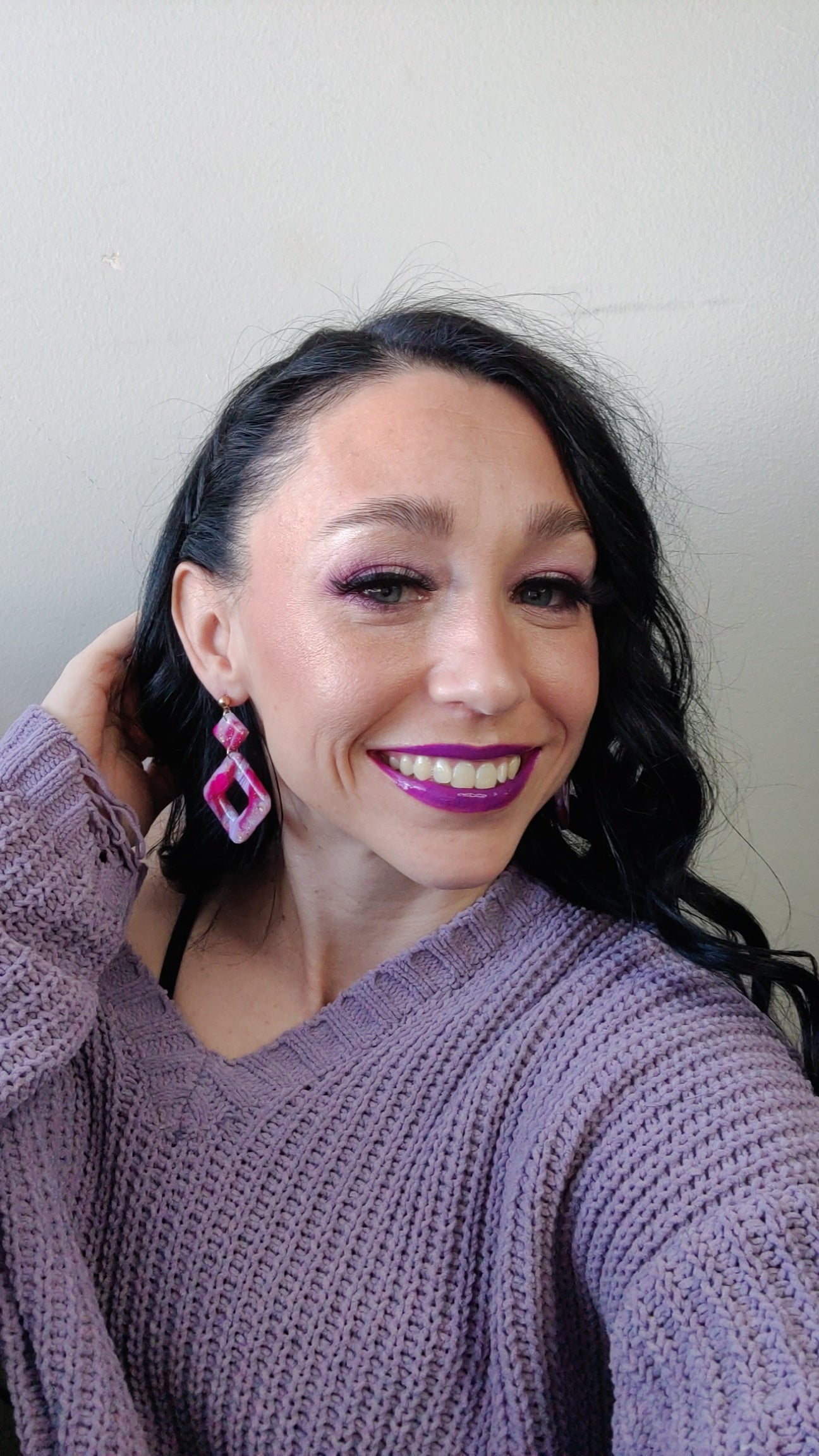 Pink Dream Dangle Earrings